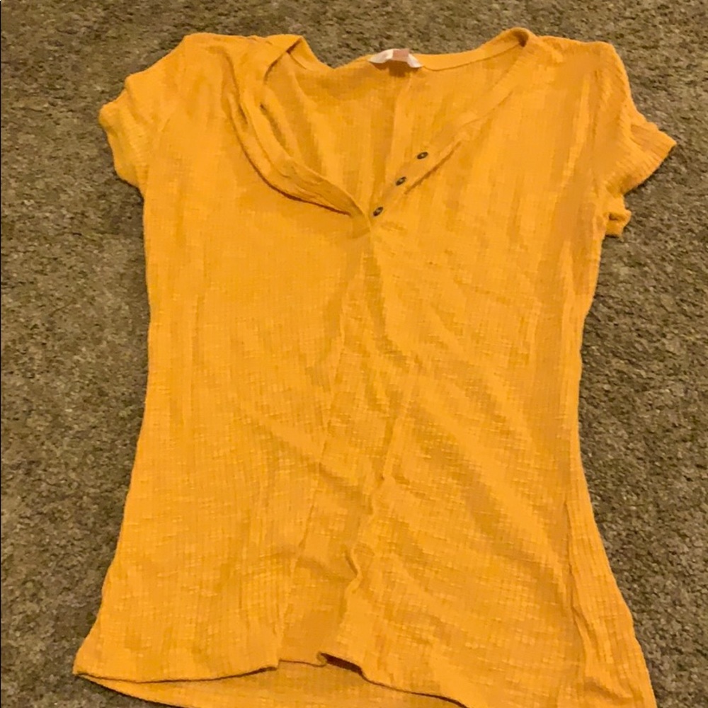 Yellow shirt